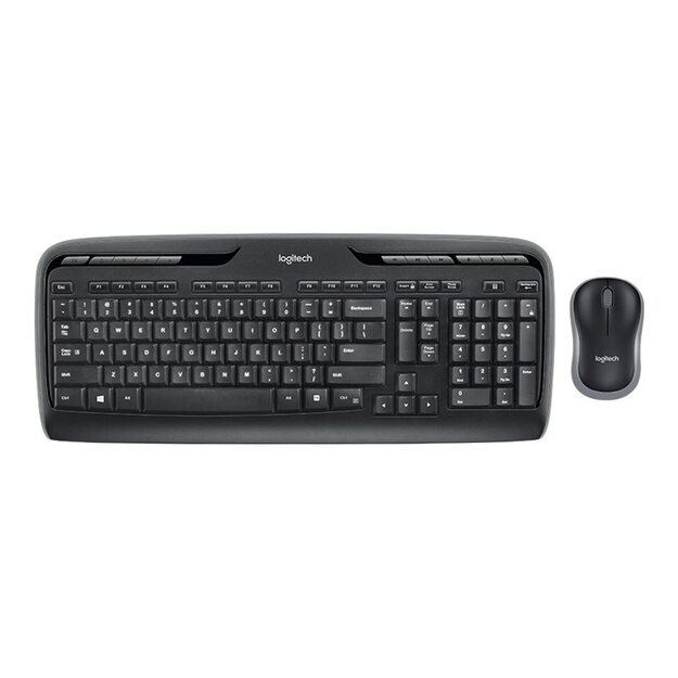 Klaviatūra + pelė komplektas KEYBOARD WRL MK330 ENG/D/T COMBO 920-003999 LOGITECH