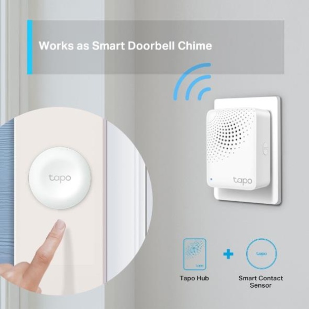 Išmanusis IoT valdiklis durų skambutis H100 TP-LINK