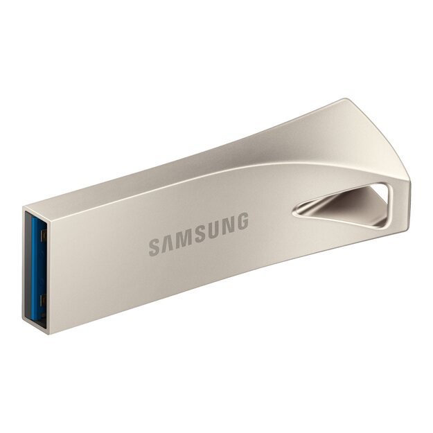 USB raktas SAMSUNG BAR PLUS 64GB USB 3.1 Champagne Silver 17