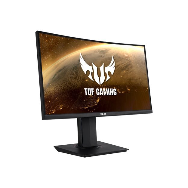 Monitorius ASUS TUF Gaming VG24VQR 23.6inch WLED VA AG Curved 1500R FHD 16:9 165Hz 350cd/m2 1ms MPRT 2xHDMI DP 2x2W Audio