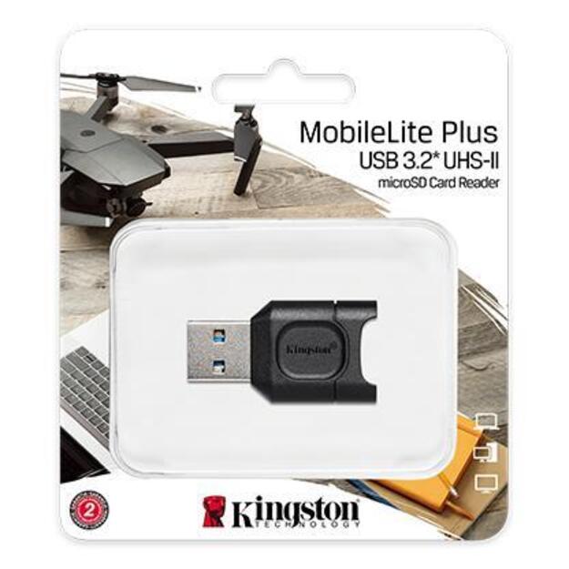 Atminties kortelių skaitytuvas FLASH USB3.2/MLPM KINGSTON