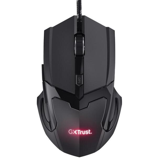 Kompiuterinė pelė laidinė MOUSE USB OPTICAL GAMING/24749 TRUST