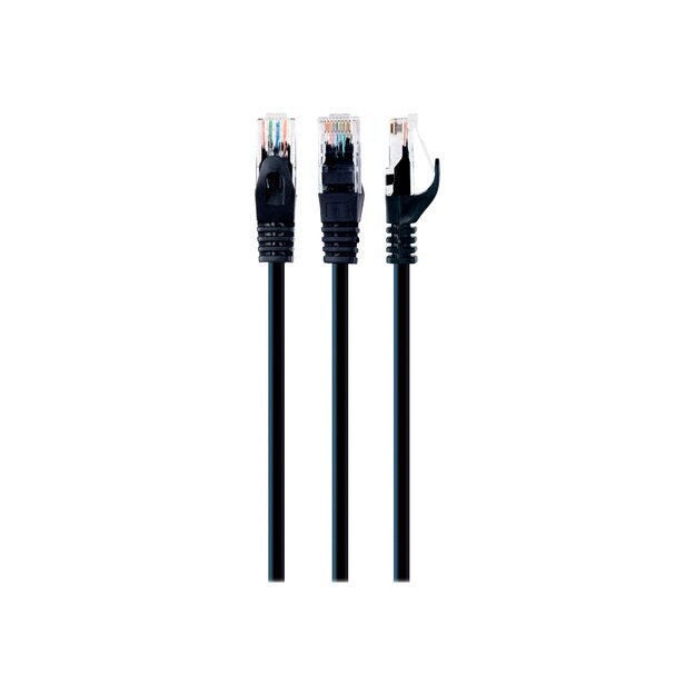 PATCH CABLE CAT6 UTP 2M/BLACK PP6U-2M/BK GEMBIRD