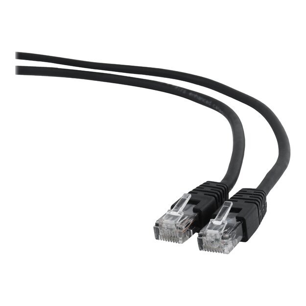 PATCH CABLE CAT6 UTP 2M/BLACK PP6U-2M/BK GEMBIRD