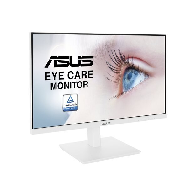 Monitorius ASUS VA27DQSB-W Eye Care Monitor 27inch WLED IPS AG FHD 16:9 75Hz 250cd/m2 5ms D-Sub HDMI DP 2x2.0 2x2W Audio