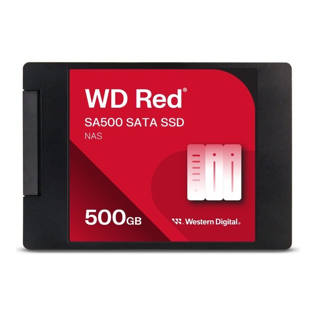 WD Red SSD SA500 NAS 500GB 2.5inch SATA III 6 Gb/s bulk