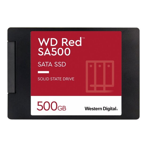 WD Red SSD SA500 NAS 500GB 2.5inch SATA III 6 Gb/s bulk