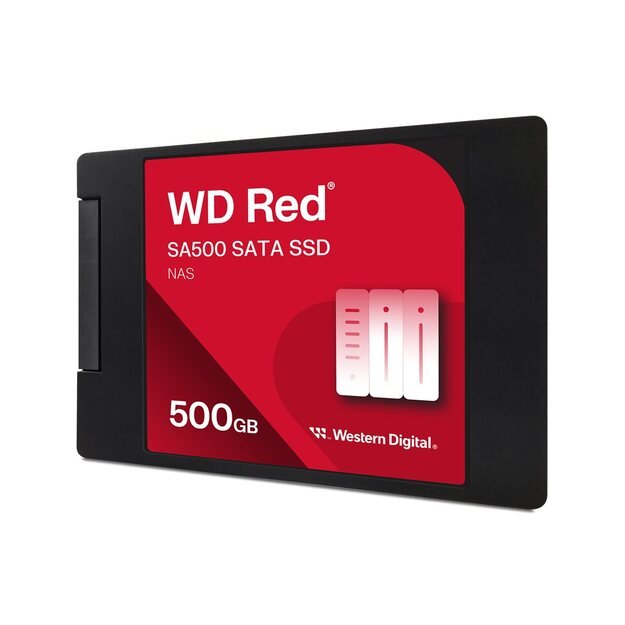 WD Red SSD SA500 NAS 500GB 2.5inch SATA III 6 Gb/s bulk 10