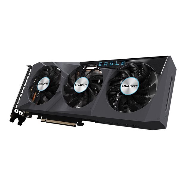 Graphics Card|GIGABYTE|AMD Radeon RX 6600|8 GB|128 bit|PCIE 4.0 8x|GDDR6|Memory 14000 MHz|2xHDMI|2xDisplayPort|GV-R66EAGLE-8GD