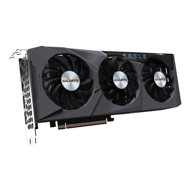 Graphics Card|GIGABYTE|AMD Radeon RX 6600|8 GB|128 bit|PCIE 4.0 8x|GDDR6|Memory 14000 MHz|2xHDMI|2xDisplayPort|GV-R66EAGLE-8GD