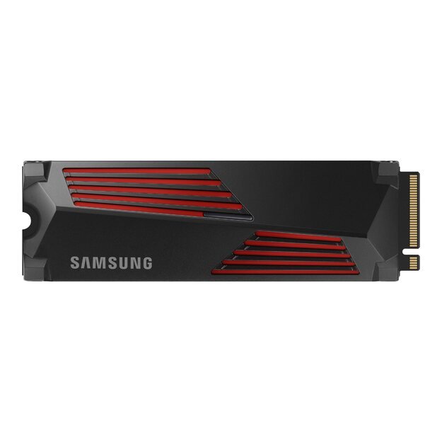 SSD|SAMSUNG|990 PRO with Heatsink|1TB|M.2|PCIE|NVMe|MLC|Write speed 6900 MBytes/sec|Read speed 7450 MBytes/sec|2.3mm|TBW 600 TB|MTBF 1500000 hours|MZ-V9P1T0GW