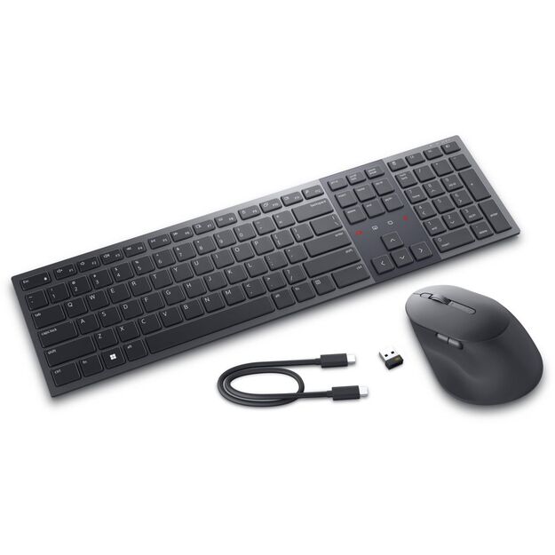 KEYBOARD +MOUSE WRL KM900/NOR 580-BBCY DELL 5