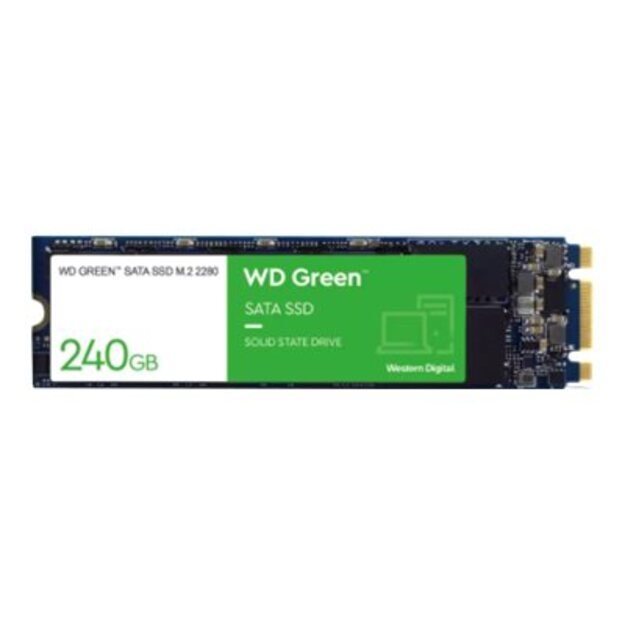 WD Green SATA 240GB Internal SSD Solid State Drive - SATA 6Gb/s M.2 2280 - WDS240G3G0B