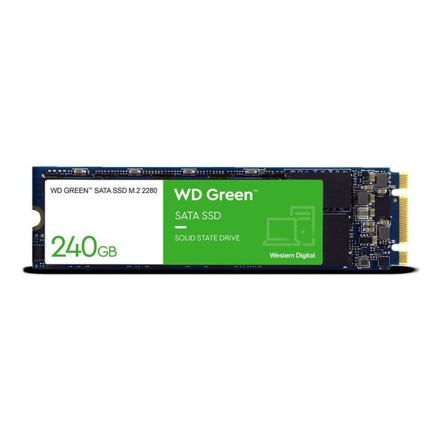 WD Green SATA 240GB Internal SSD Solid State Drive - SATA 6Gb/s M.2 2280 - WDS240G3G0B