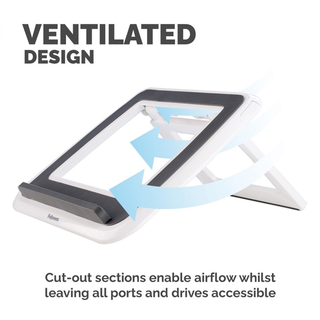 NB ACC STAND QUICK LIFT WHITE/I-SPIRE /17  8210101 FELLOWES