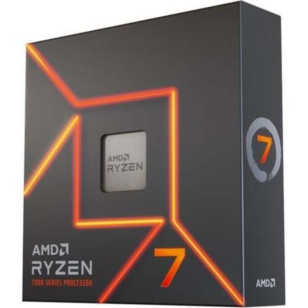 CPU|AMD|Desktop|Ryzen 7|R7-7700X|400 MHz|Cores 8|32MB|Socket SAM5|105 Watts|GPU Radeon|BOX|100-100000591WOF