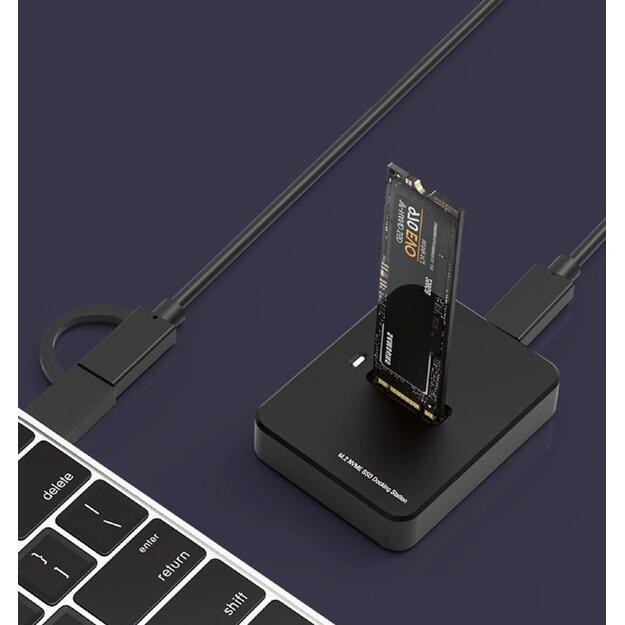 SSD ACC DOCK STATION USB-C M.2/DD-U3M2 GEMBIRD 4
