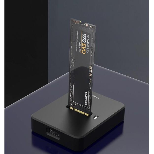SSD ACC DOCK STATION USB-C M.2/DD-U3M2 GEMBIRD 1