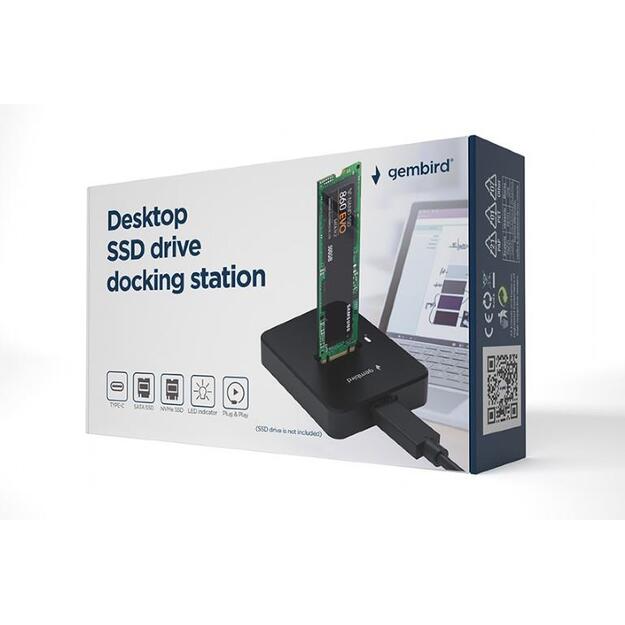 SSD ACC DOCK STATION USB-C M.2/DD-U3M2 GEMBIRD 3