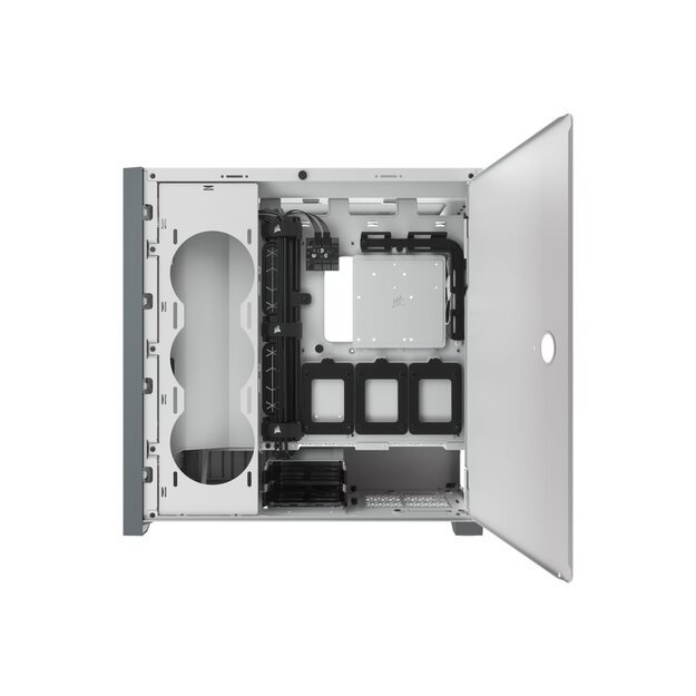 CORSAIR 5000D AIRFLOW Tempered Glass Mid-Tower ATX PC Case White