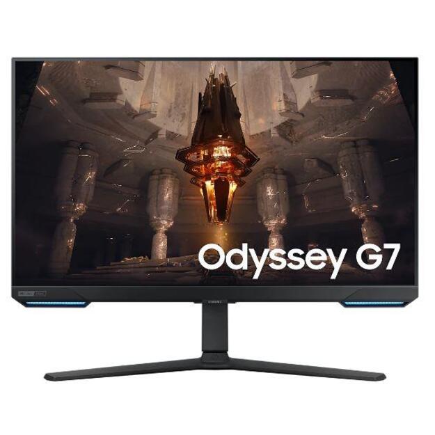 LCD Monitor|SAMSUNG|S32BG700EU|32 |Gaming/Smart/4K|Panel IPS|3840x2160|16:9|144Hz|1 ms|Speakers|Swivel|Pivot|Height adjustable|Tilt|Colour Black|LS32BG700EUXEN