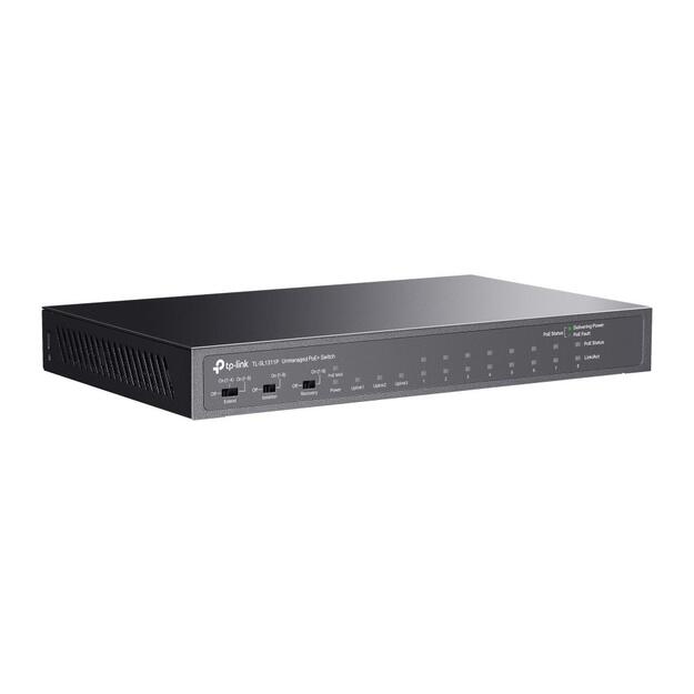 Komutatorius TP-LINK TL-SL1311P Desktop 8x10Base-T 100Base-TX 1000Base-T PoE+ ports 8 65W TL-SL1311P 2