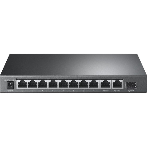 Komutatorius TP-LINK TL-SL1311P Desktop 8x10Base-T 100Base-TX 1000Base-T PoE+ ports 8 65W TL-SL1311P