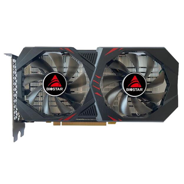 Graphics Card|BIOSTAR|NVIDIA GeForce GTX 1660 TI|6 GB|GDDR6|192 bit|PCIE 3.0 16x|GPU 1500 MHz|Dual Slot Fansink|1xDVI-D|1xHDMI|1xDisplayPort|VN1666TF69 1