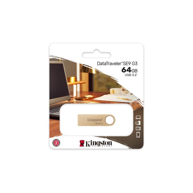 MEMORY DRIVE FLASH USB3.2 64GB/DTSE9G3/64GB KINGSTON