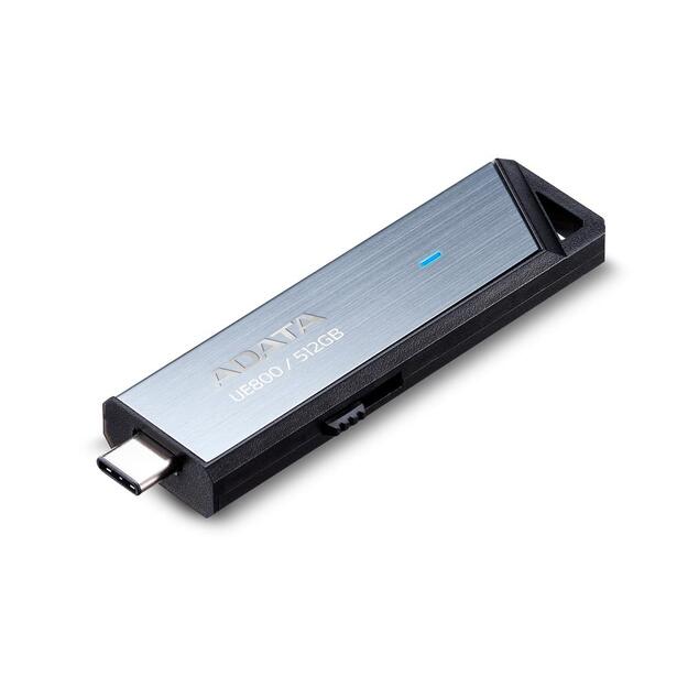 MEMORY DRIVE FLASH USB-C 512GB/SILV AELI-UE800-512G-CSG ADATA 6