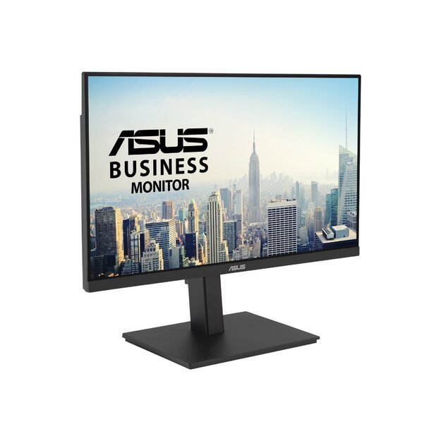 ASUS Business VA27ECPSN 27inch FHD Monitor 16:9 IPS Panel 1920x1080 75Hz Frameless Ergonomic RJ45 DP HDMI USB-C mit 65W USB-Hub 34
