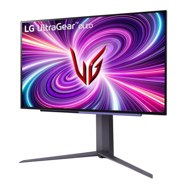 Monitor|LG|27GS95QE-B|26.5 |Gaming|Panel OLED|2560x1440|16:9|240Hz|0.03 ms|Swivel|Pivot|Height adjustable|Tilt|27GS95QE-B 5