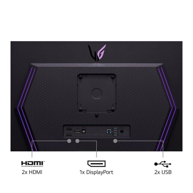 Monitor|LG|27GS95QE-B|26.5 |Gaming|Panel OLED|2560x1440|16:9|240Hz|0.03 ms|Swivel|Pivot|Height adjustable|Tilt|27GS95QE-B 10