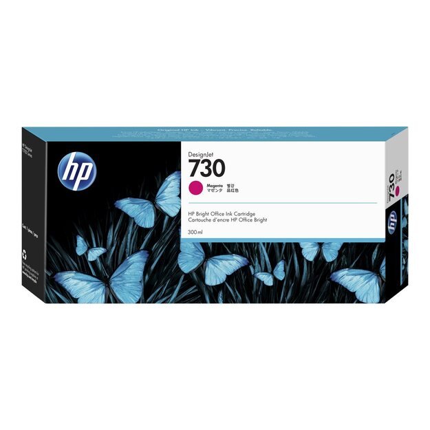 HP 730 300 ml Magenta Ink Cartridge 