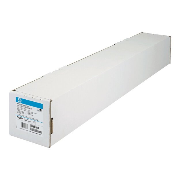 HP paper bright white 36inch 45,7m 90g/m2