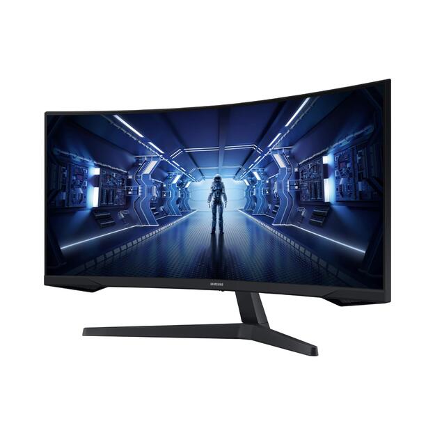 LCD Monitor|SAMSUNG|Odyssey G5|34 |Gaming/Curved/21 : 9|Panel VA|3440x1440|21:9|1 ms|Tilt|Colour Black|LC34G55TWWPXEN 18