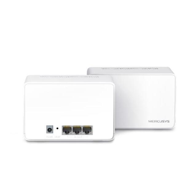 Wireless Router|MERCUSYS|Wireless Router|2-pack|3000 Mbps|Mesh|3x10/100/1000M|HALOH80X(2-PACK)