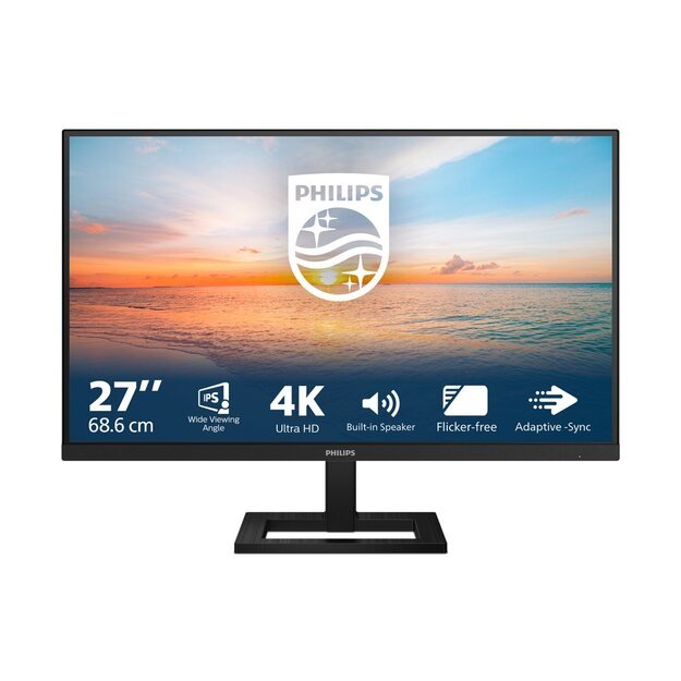 PHILIPS 27E1N1800AE/00 27inch IPS 4K UHD 60Hz 350cd/m2 4ms 2xHDMI2.0 DP Speakers Pivot