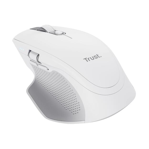 MOUSE USB OPTICAL WRL OZAA+/MULTI-CONNECT WHT 24935 TRUST 6