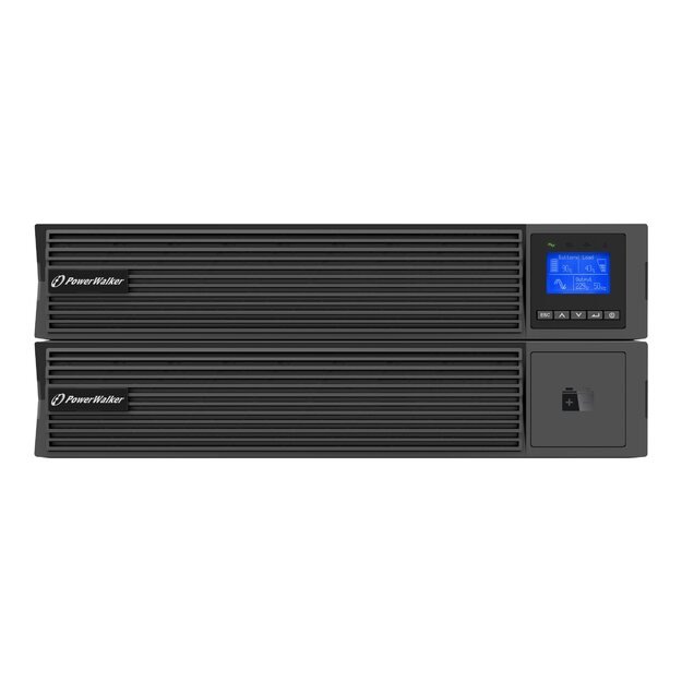 POWERWALKER UPS On-Line VFI 1500 ICR IOT 1/1 phase 1500VA PF1 8x IEC C13 outlets USB/RS232 LCD Rack