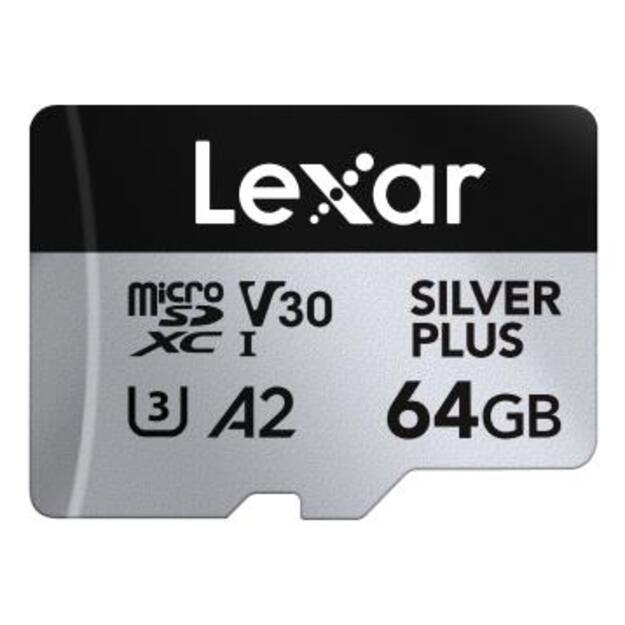 MEMORY MICRO SDXC 64GB UHS-I/LMSSIPL064G-BNANG LEXAR 4