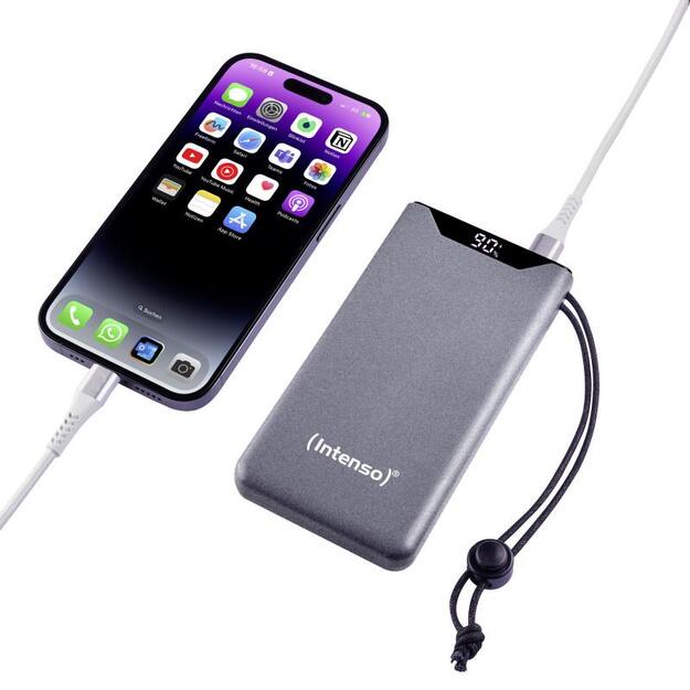 POWER BANK USB 10000MAH/GRAY 7332034 INTENSO