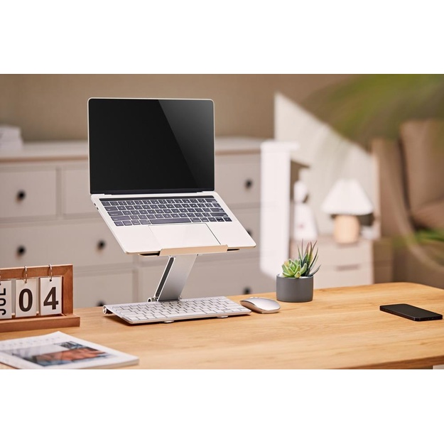 NB ACC RISER STAND FOLDABLE/SILVER NBS-D1-03 GEMBIRD