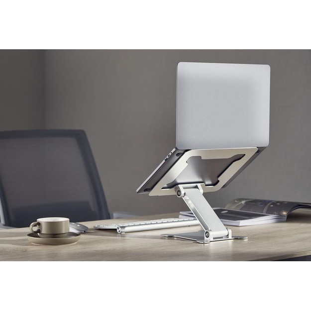 NB ACC RISER STAND FOLDABLE/SILVER NBS-D1-03 GEMBIRD