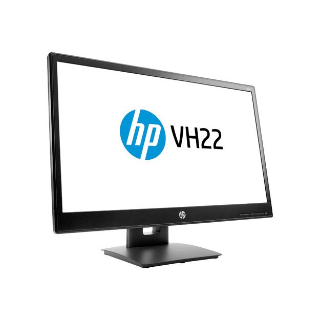 HP VH22 monitor 21.5in FHD 5000000:1 170/160 250 5ms VGA+DVI+DisplayPort Pivot Height VESA