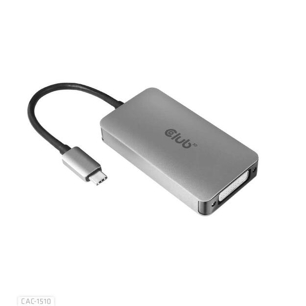 I/O ADAPTER USB-C TO DVI-D/ACTIVE M/F CAC-1510 CLUB3D