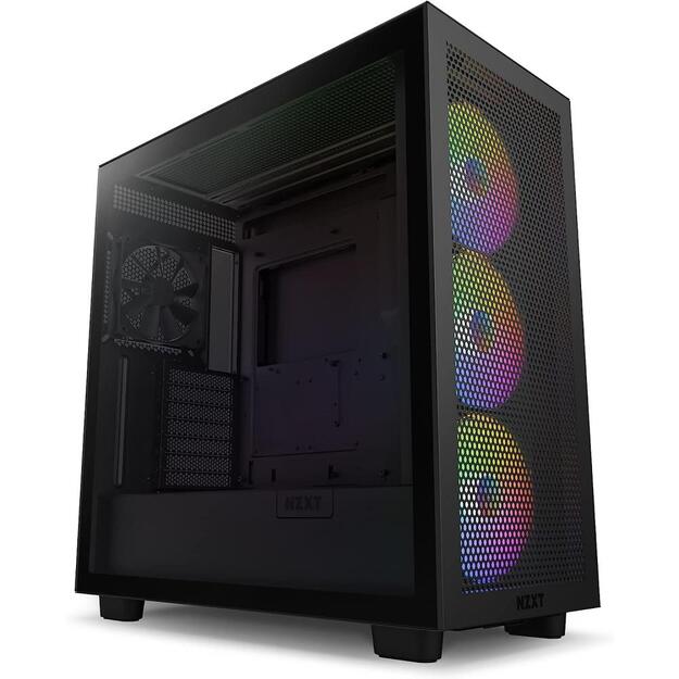 NZXT PC case H7 Flow RGB 2024 midi tower black