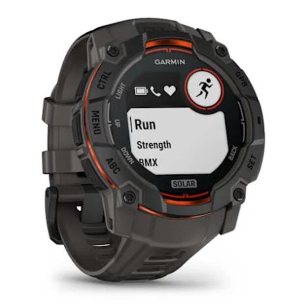 SMARTWATCH INSTINCT 3 SOLAR/BLK/CHARC 010-02935-00 GARMIN