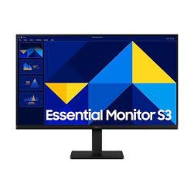 LCD Monitor|SAMSUNG|Essential Monitor S3|24 |Panel IPS|1920x1080|16:9|100Hz|5 ms|LS24D300GAUXEN