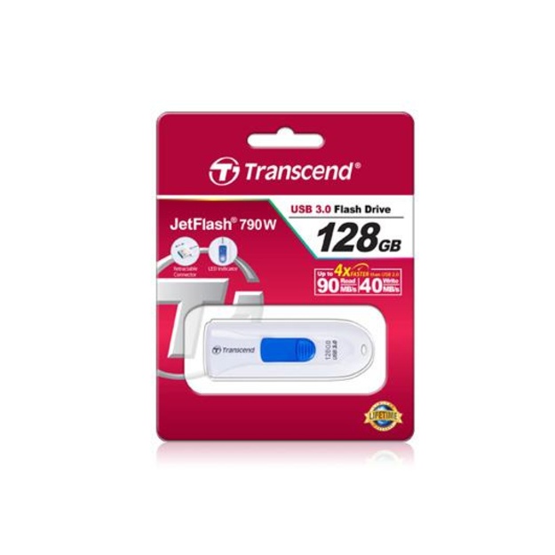 MEMORY DRIVE FLASH USB3 128GB/790 TS128GJF790W TRANSCEND